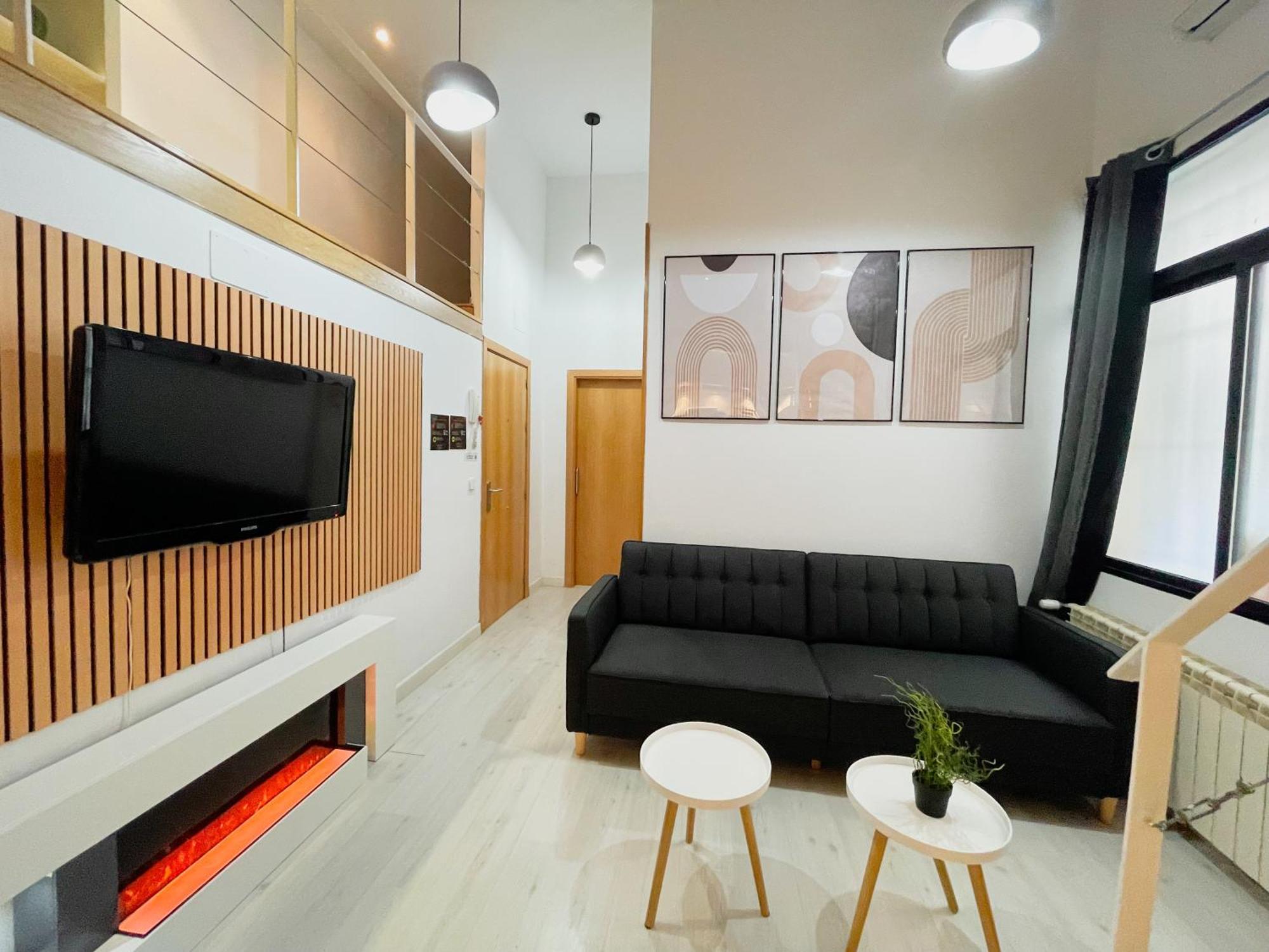 Carretas Duplex Interior Apartment Madrid Luaran gambar